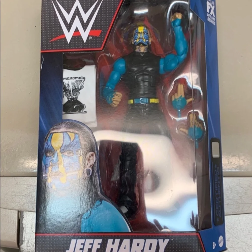 New! WWE Elite Collection “Jeff Hardy” Figure by Mattel - Picture 10 of 11
